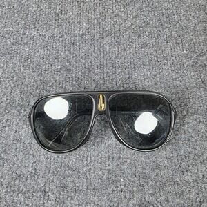 Vintage Bill Dance SK Lures Fishing Black Aviator Sunglasses Fishing Lens